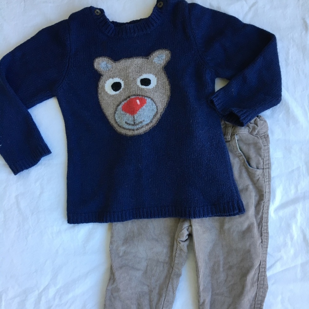 Mini Boden 18-24 “super soft” outfit